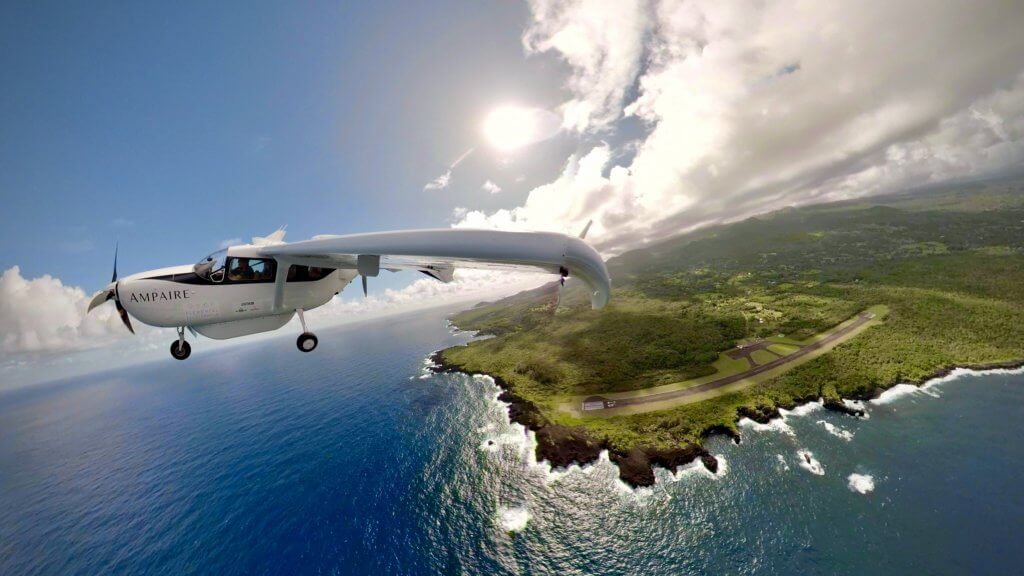 Ampaire Maui test flight