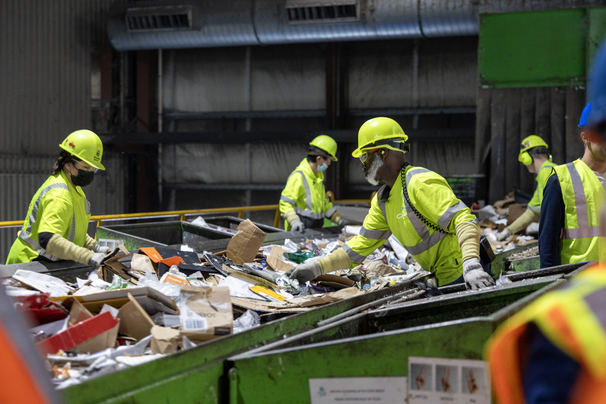 Recology Sorting LIne